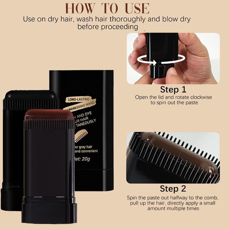 2-in-1 Hair Dye Comb