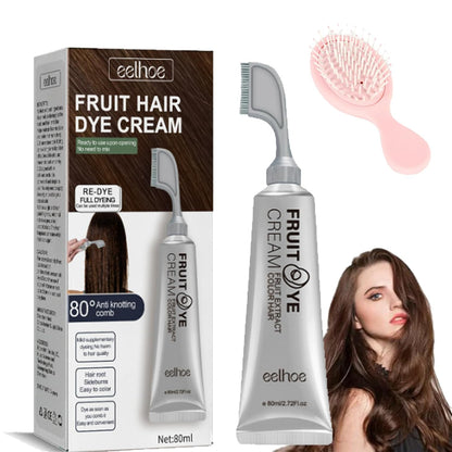 Fruit Hair Dyeing Comb