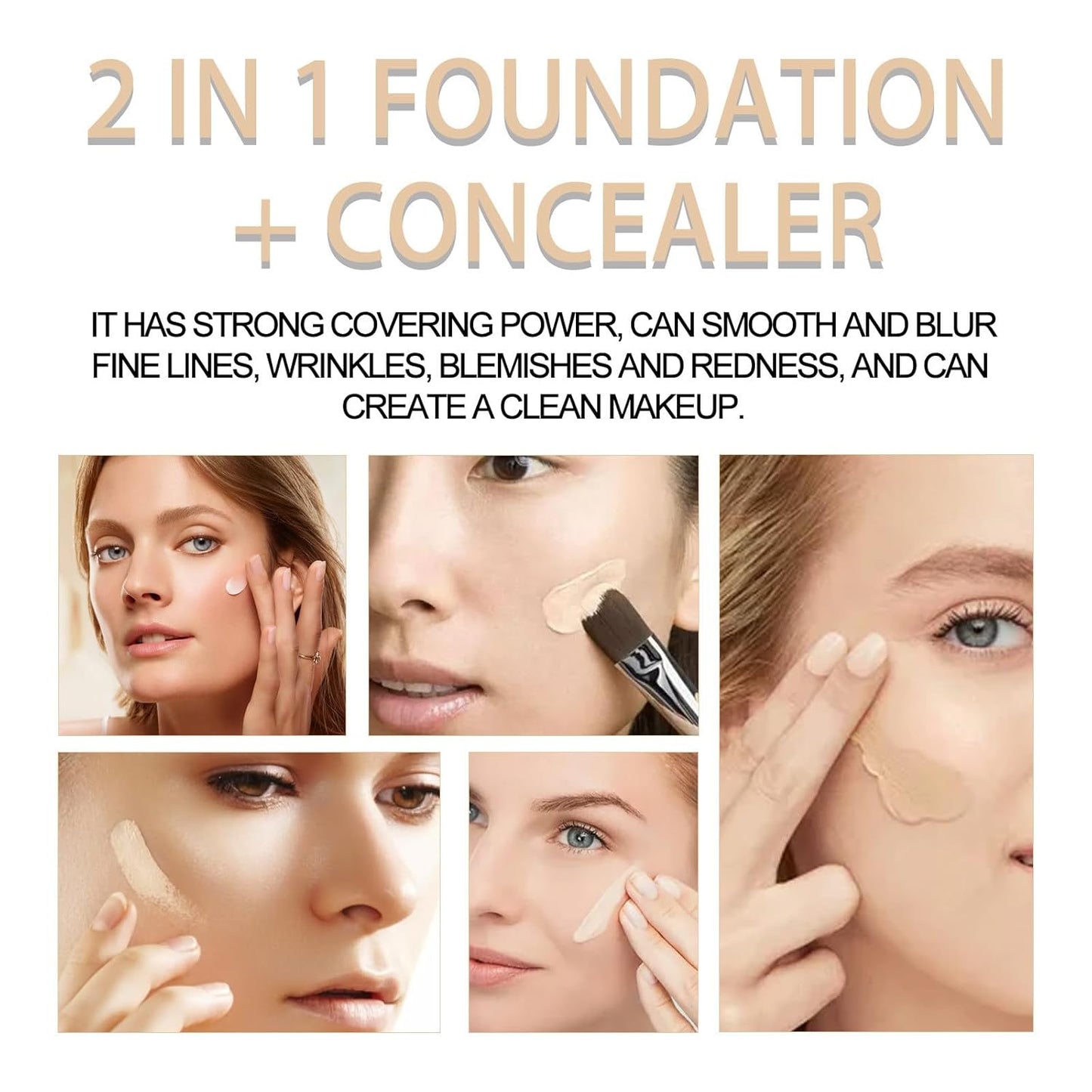 Double Headed 2-in-1 Anti-Wrinkle Concealer