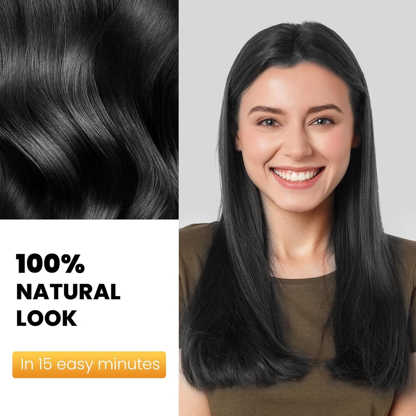 3 in 1 Hair Dye Shampoo