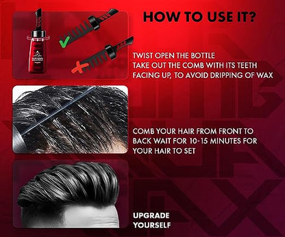 2-in-1 Hair Wax Comb