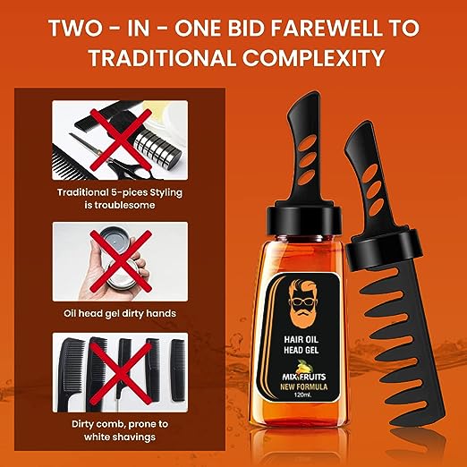 2-in-1 Hair Wax Comb