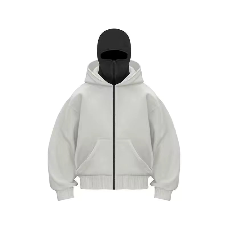 Cozy Shield Zip Hoodie