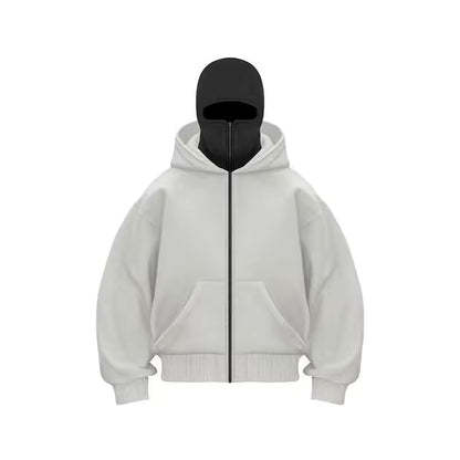 Cozy Shield Zip Hoodie