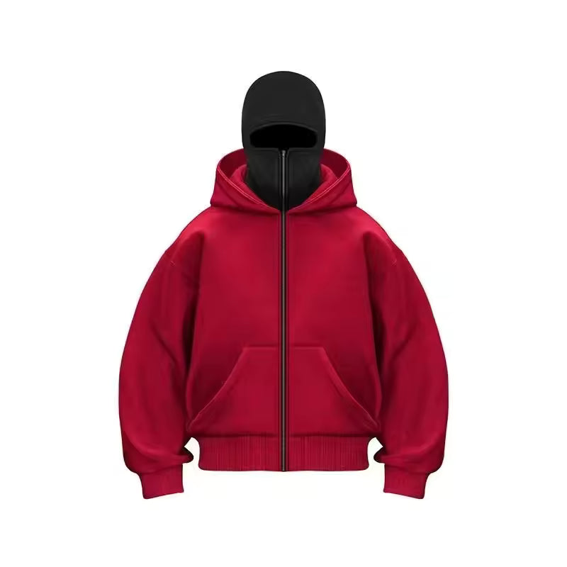 Cozy Shield Zip Hoodie