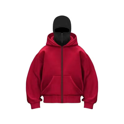Cozy Shield Zip Hoodie