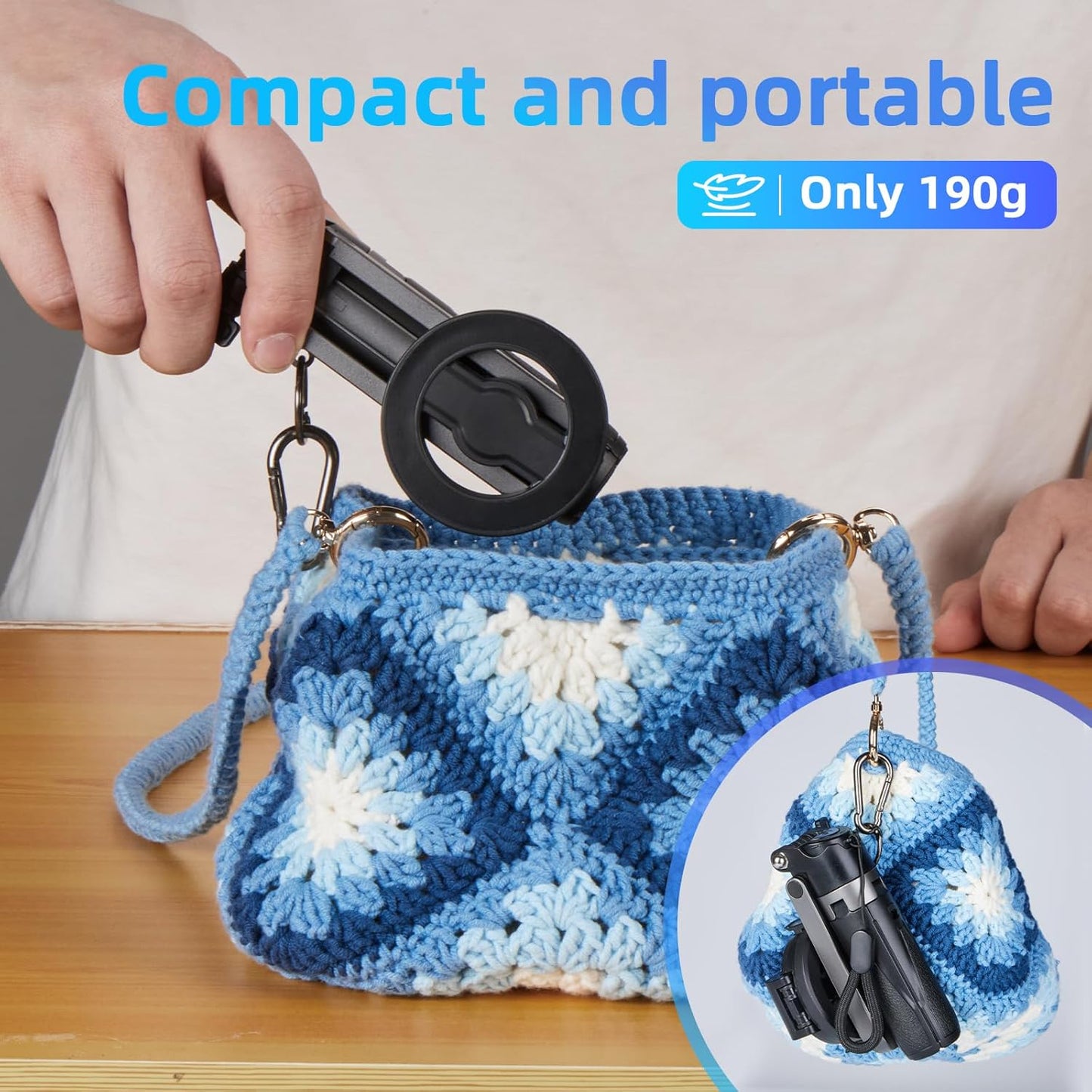 4-in-1 Pocket Size Selfie Stick