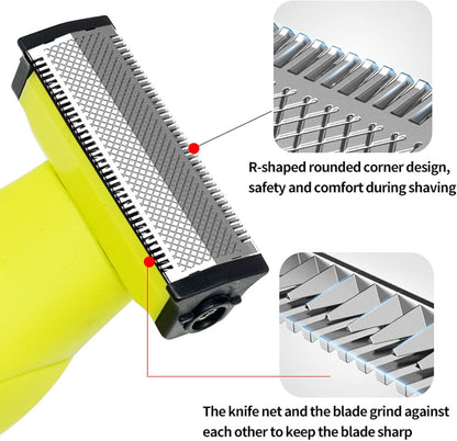 Portable Dual-Purpose Shaver (Waterproof, Rechargeable, Beard Trimmer, No Blade Oil Needed)