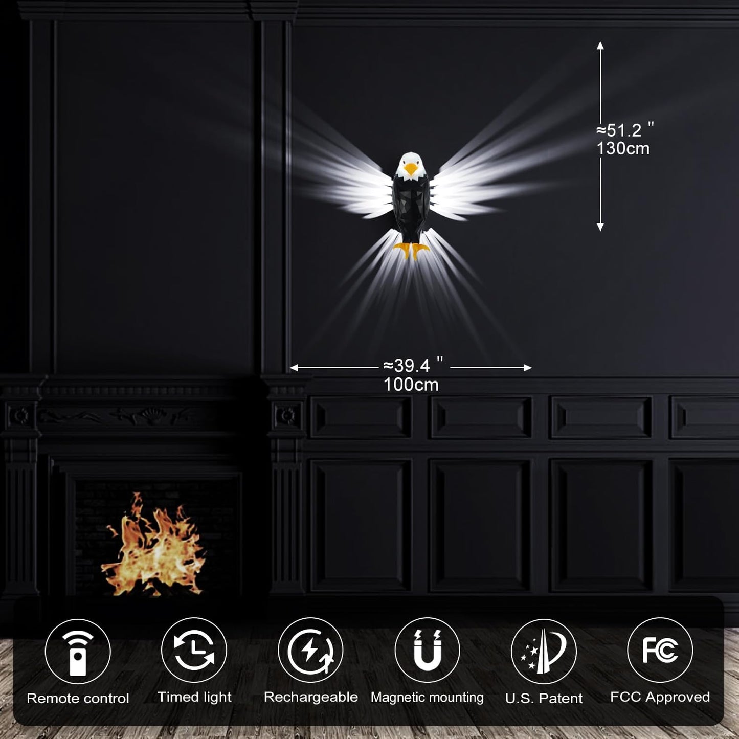 Majestic Eagle Glow Light