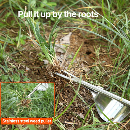 Hand-held Weeder Tool [Easy Removal of Weeds & Roots]