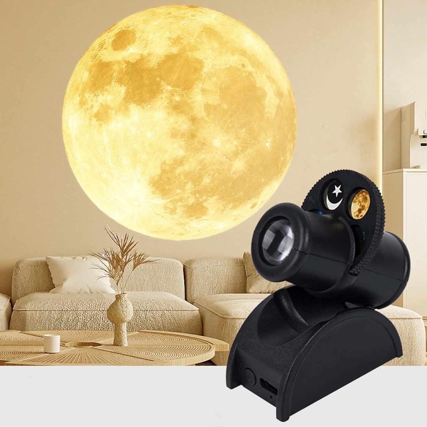 SkyMoon Projector [Sleep Peacefully Under the Stars]