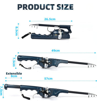 2025 Foldable Fishing Rod and Reel [Can Easily Be Carried Anywhere]