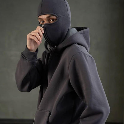 Cozy Shield Zip Hoodie