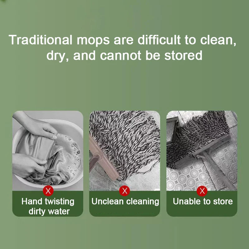 SWIFTCLEAN - 2 in 1 Spin Mop