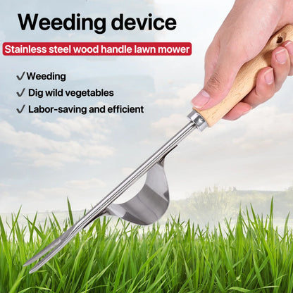 Hand-held Weeder Tool [Easy Removal of Weeds & Roots]