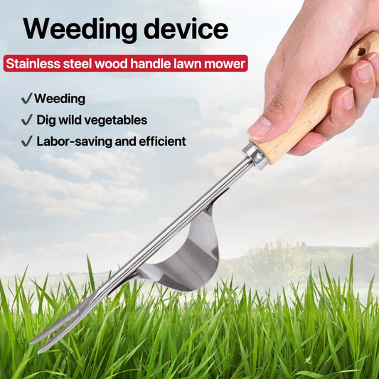 Hand-held Weeder Tool [Easy Removal of Weeds & Roots]
