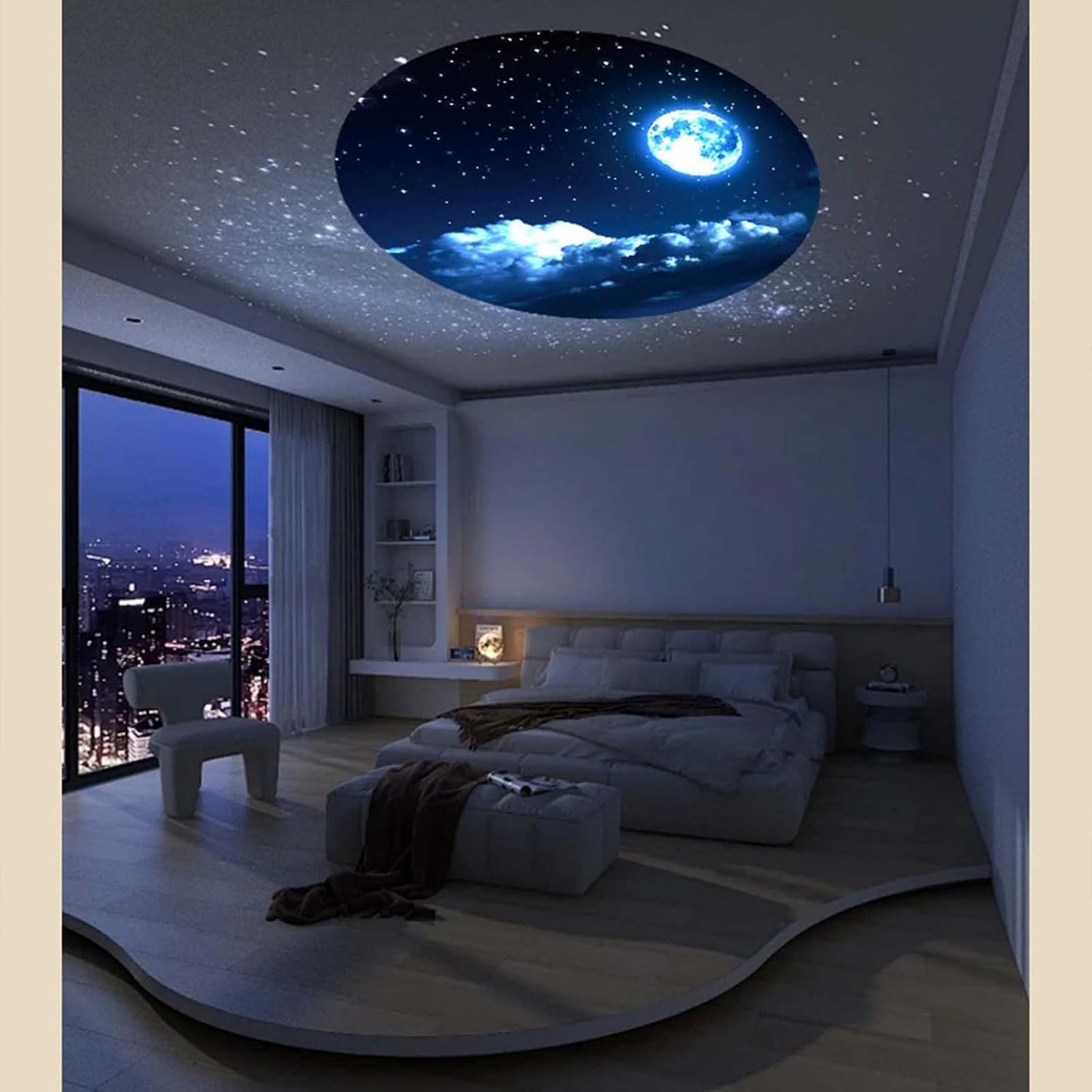 SkyMoon Projector [Sleep Peacefully Under the Stars]
