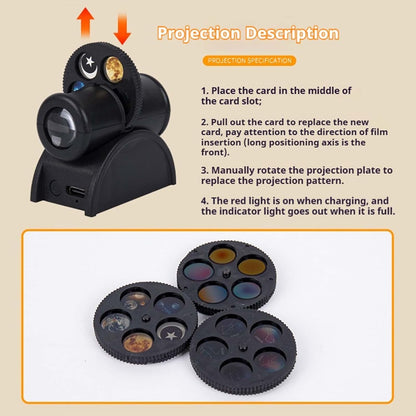 SkyMoon Projector [Sleep Peacefully Under the Stars]