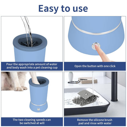Easy Paw Washer for Happy Dogs