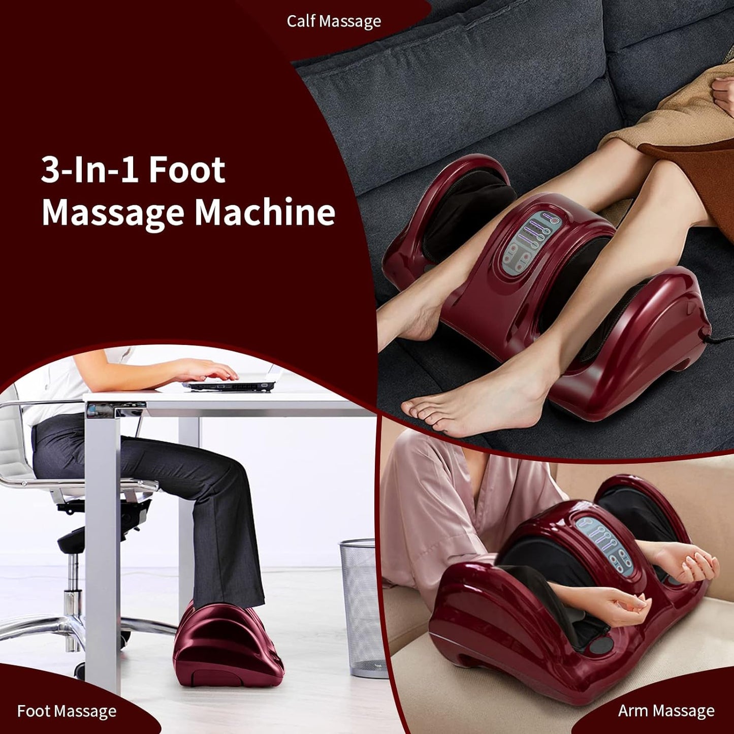 FlexRelief™ Shiatsu Foot Massager Pro