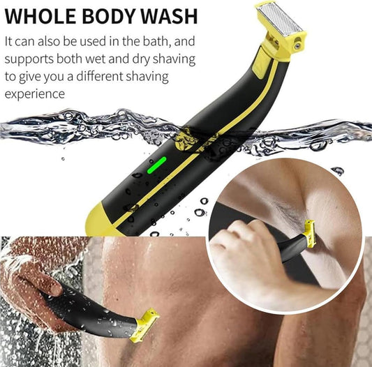 Portable Dual-Purpose Shaver (Waterproof, Rechargeable, Beard Trimmer, No Blade Oil Needed)